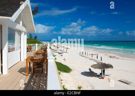 Bahamas, Harbour Island, plage de Coral Sands Hotel Banque D'Images