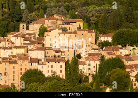 France, Seillans, Var, étiqueté Les Plus Beaux Villages de France (Les Plus Beaux Villages de France) Banque D'Images