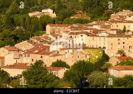 France, Seillans, Var, étiqueté Les Plus Beaux Villages de France (Les Plus Beaux Villages de France) Banque D'Images