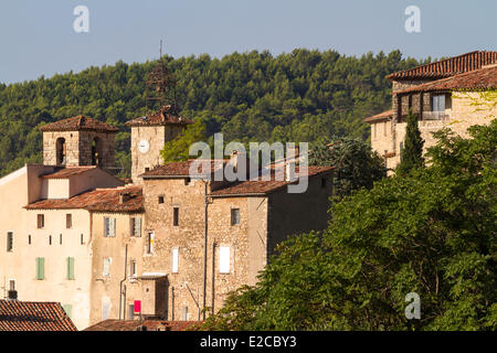 France, Seillans, Var, étiqueté Les Plus Beaux Villages de France (Les Plus Beaux Villages de France) Banque D'Images