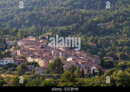 France, Seillans, Var, étiqueté Les Plus Beaux Villages de France (Les Plus Beaux Villages de France) Banque D'Images