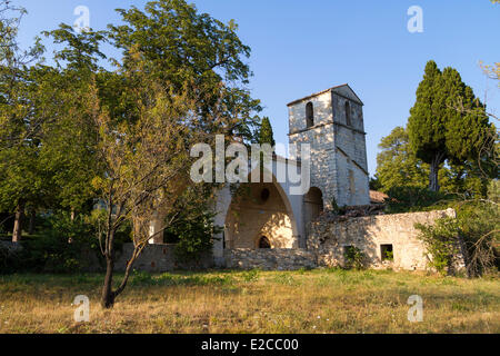 France, Seillans, Var, étiqueté Les Plus Beaux Villages de France (Les Plus Beaux Villages de France), chapelle Notre Dame de Banque D'Images