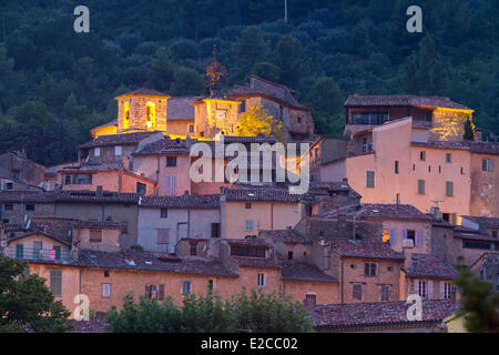 France, Seillans, Var, étiqueté Les Plus Beaux Villages de France (Les Plus Beaux Villages de France) Banque D'Images