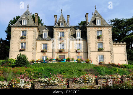 France, Cotes d'Armor, Mur de Bretagne, le château Banque D'Images