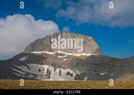 La Grèce, Macédoine, Thrace, Mont Olympe, parc national classé réserve de biosphère par l'UNESCO, le Mont Olympe Banque D'Images