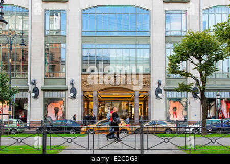 La Russie, Saint-Pétersbourg, inscrite au Patrimoine Mondial de l'UNESCO, DLT Department Store Banque D'Images