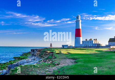 Portland bill Lighthouse dans le Dorset en Angleterre Banque D'Images