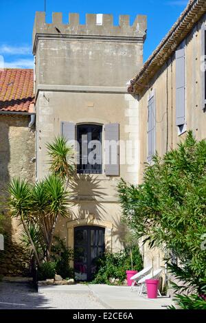 La France, Hérault, Serignan, Le Domaine des Layres, ancienne propriété viticole entièrement rénové en gîtes Banque D'Images