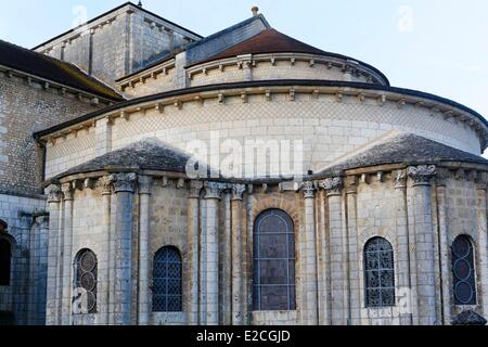 France, Vienne, Poitiers, église Saint Hilaire le Grand Banque D'Images