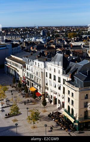 France, Vienne, Poitiers, place du maréchal Leclerc Banque D'Images