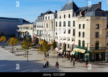 France, Vienne, Poitiers, place du maréchal Leclerc Banque D'Images