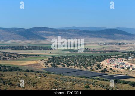 Israël, quartier Nord, la Galilée, Nazareth, près de la vallée de Jezreel Hosha'Aya Kibbutz Banque D'Images