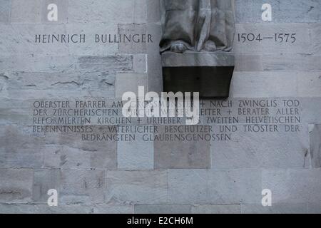 La Suisse, Zurich, cathédrale, fondée sur 1100 Banque D'Images