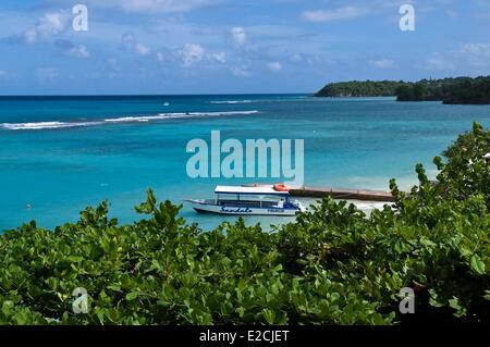 En Jamaïque, Caraïbes, paroisse de St Ann, Ocho Rios, bord de mer Banque D'Images