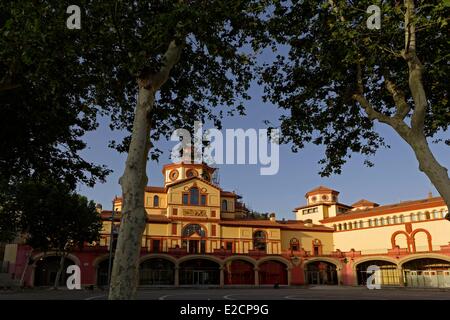 Espagne Catalogne Barcelone Teatre Lliure Montjuic ancien pavillon de l'Exposition Universelle Banque D'Images