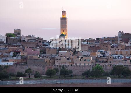 Maroc Meknes Tafilalt région, ville historique de Meknès inscrite au Patrimoine Mondial de l'UNESCO Medina Banque D'Images