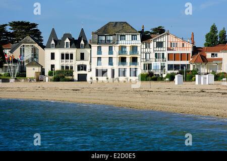 France Loire Atlantique Le Pouliguen la plage du Nau Banque D'Images