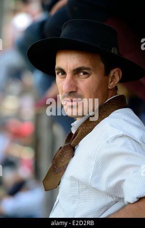 La province de Buenos Aires Argentine San Antonio de Areco Tradition festival (Dia de Tradicion) gaucho Banque D'Images