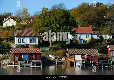 La Suède Sweden-Îles Koster le Koster sound Nordkoster island Banque D'Images