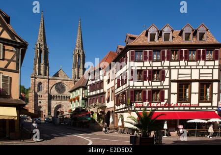 France Bas Rhin Obernai Saint Pierre et Paul Banque D'Images