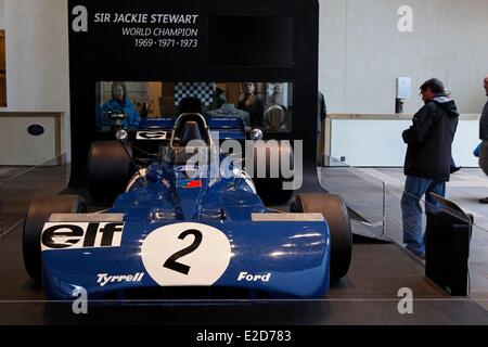 Royaume-uni Ecosse Edimbourg inscrite au Patrimoine Mondial de l'UNESCO Musée Royal d'Écosse Formule 1 du Sir Jackie Stewart Banque D'Images