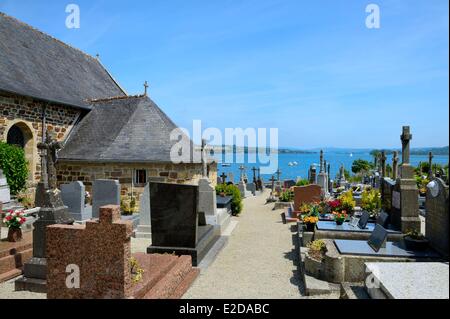 France, Manche, mer d'Iroise, Parc Naturel Régional d'Armorique (Parc Naturel Régional d'Armorique), presqu'île de Crozon, marine Banque D'Images