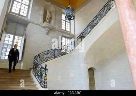 La France, de l'Ille et Vilaine, Rennes, l'hôtel de Blossac, un hôtel particulier du 18ème siècle (maison) Banque D'Images