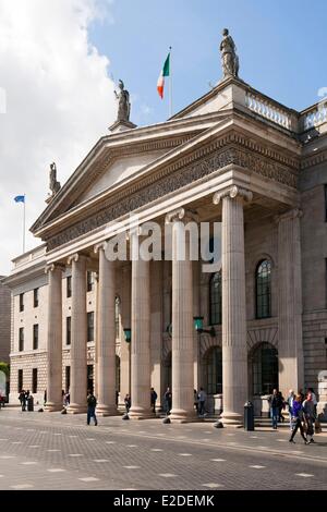 Irlande Dublin O'Connell Street Bureau de poste central Banque D'Images