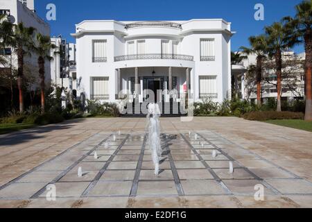 Maroc, Casablanca, la Villa des Arts, fondation ONA construire en 1934 Banque D'Images