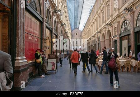 Belgique Bruxelles Galerie de la Reine Banque D'Images