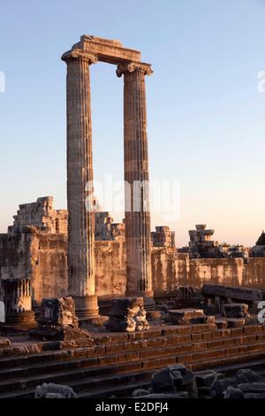 La Turquie, Région de l'Egée, Didim, Didymes, site du Temple d'Apollo Banque D'Images