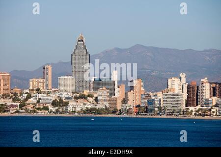 Espagne, Costa Blanca, Communauté de Valence, Benidorm Banque D'Images