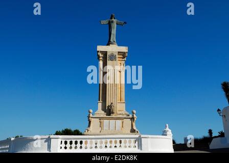 Espagne Iles Baléares Minorque Virigin Saint Sanctuaire de Monte Toro Banque D'Images