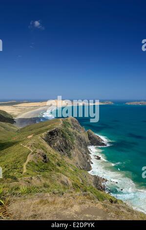 New Zealand North Island la presqu'Aupori dans la région de Northland ? ?Cap Maria Van Diemen (le point le plus occidental de la Banque D'Images