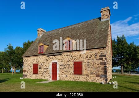 Canada province de Québec District de Montréal Verdun Pole des-Rapides parc linéaire Nivard-De Saint-Dizier maison ancestrale Banque D'Images