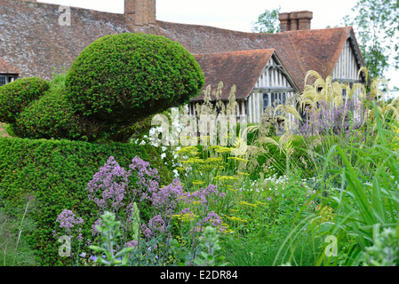 Great Dixter House et jardins. Rye, Rye. East Sussex. L'Angleterre. UK Banque D'Images