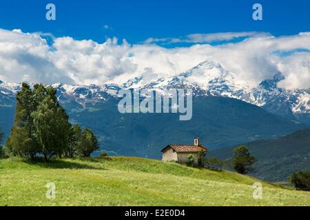 Italie Val d'Aoste Valpelline Valley Banque D'Images