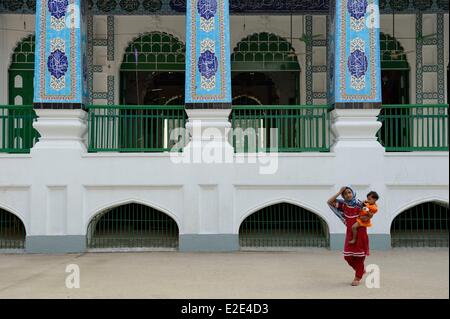 Le Bangladesh Dhaka (Dacca) Bakshi Bazar dans Old Dhaka l'Hussaini Dalan était un Imambara (maison de l'imam) construit au 17ème Banque D'Images