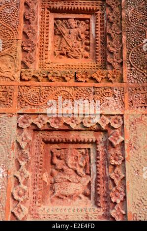 Le Bangladesh Puthia Puthia Temple complexe se compose d'un groupe de vieux temples hindous (19ème siècle) le Temple était Govinda Banque D'Images