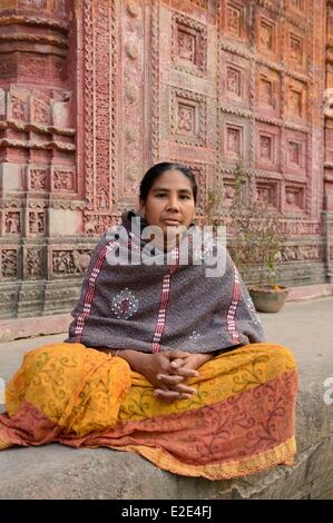 Le Bangladesh Puthia Puthia Temple complexe se compose d'un groupe de vieux temples hindous (19ème siècle) le Temple était Govinda Banque D'Images