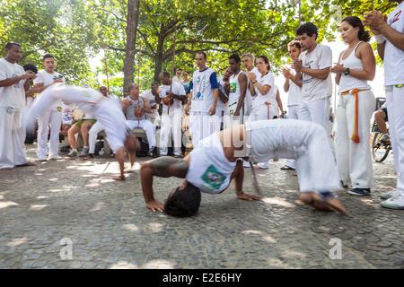 Brésil, Rio de Janeiro, la capoeira Banque D'Images