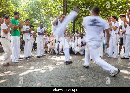 Brésil, Rio de Janeiro, la capoeira Banque D'Images