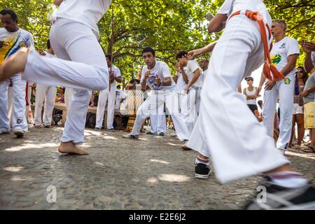 Brésil, Rio de Janeiro, la capoeira Banque D'Images