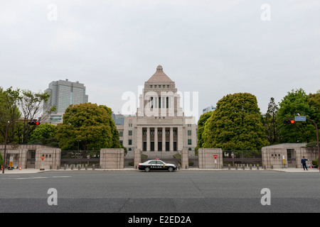 Bâtiment de la Diète nationale, Chiyoda-ku, Tokyo, Japon Banque D'Images