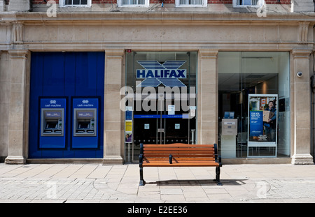 Halifax Bank extérieur Angleterre Royaume-Uni GB Grande-Bretagne Banque D'Images