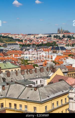 République tchèque, Prague, centre historique classé au Patrimoine Mondial par l'UNESCO, la Vieille Ville (Stare Mesto) Banque D'Images