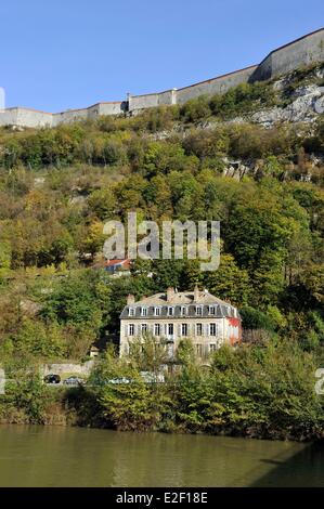 France, Doubs, Besançon, la citadelle Vauban classée au Patrimoine Mondial de l'UNESCO Banque D'Images