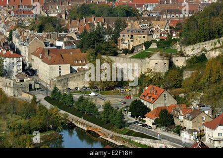 France, Doubs, Besançon, la citadelle Vauban classée au Patrimoine Mondial de l'UNESCO Banque D'Images