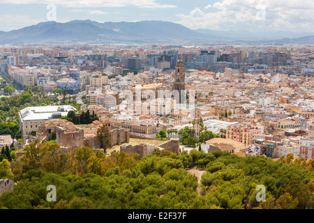 Malaga, Costa del Sol, Andalousie, Espagne, Europe. Banque D'Images