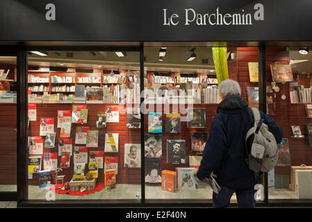 Canada, Québec, Montréal, la ville souterraine, le Parchemln bibliothèque, la station de métro Berri-UQAM Banque D'Images